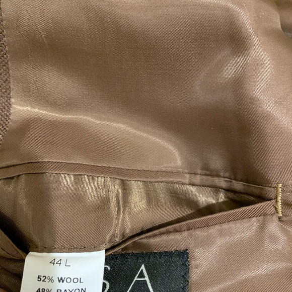 JoS.A.BANK men’s brown wool blazer